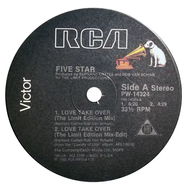FIVE STAR ‎/ LOVE TAKE OVER