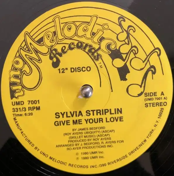 SYLVIA STRIPLIN / GIVE ME YOUR LOVE (RE-ISSUE)Υʥ쥳ɥ㥱å ()