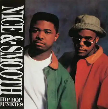 NICE & SMOOTH / HIP HOP JUNKIESのアナログレコードジャケット (準備中)