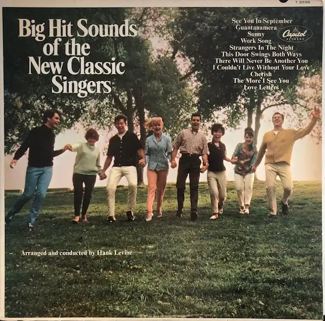 HANK LEVINE / BIG HIT SOUNDS OF THE NEW CLASSIC SINGERSのアナログレコードジャケット (準備中)