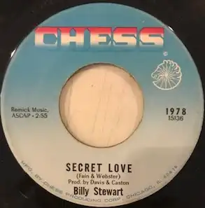 BILLY STEWART / SECRET LOVE ／ LOOK BACK AND SMILE