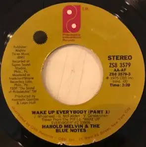 HAROLD MELVIN & THE BLUE NOTES / WAKE UP EVERYBODYΥʥ쥳ɥ㥱å ()