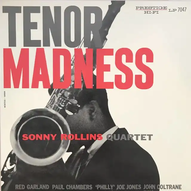 SONNY ROLLINS QUAETET TENOR MADNESS [LP ]：JAZZ：アナログレコード専門通販のSTEREO  RECORDS