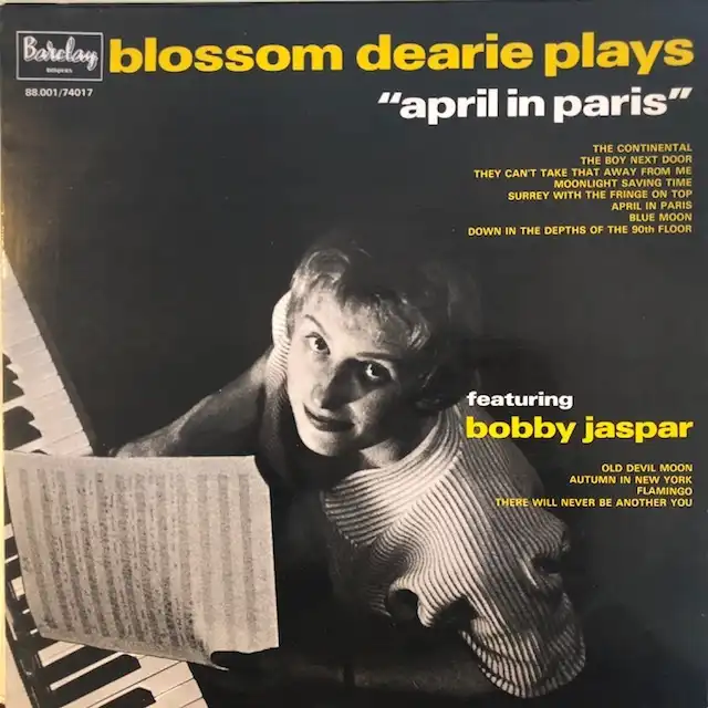 BLOSSOM DEARIE / PLAYS APRIL IN PARIS