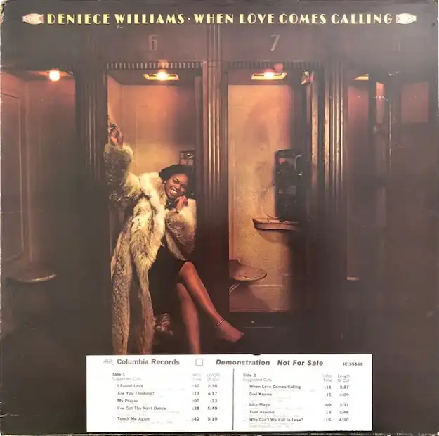 DENIECE WILLIAMS / WHEN LOVE COMES CALLING