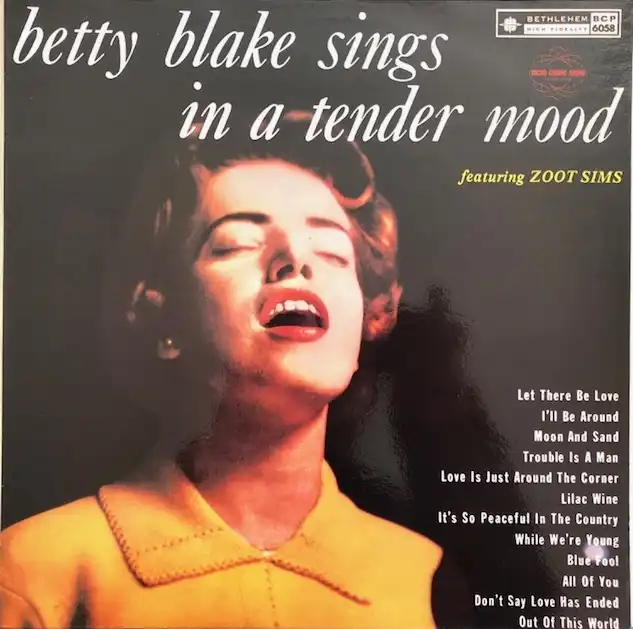BETTY BLAKE / SINGS IN A TENDER MOODΥʥ쥳ɥ㥱å ()