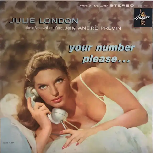 JULIE LONDON / YOUR NUMBER PLEASE