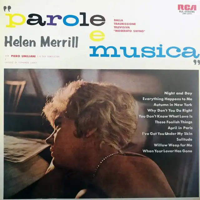 HELEN MERRILL ‎/ PAROLE E MUSICA