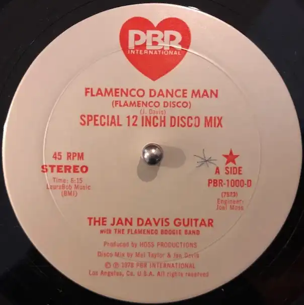 JAN DAVIS GUITAR / FLAMENCO DANCE MAN