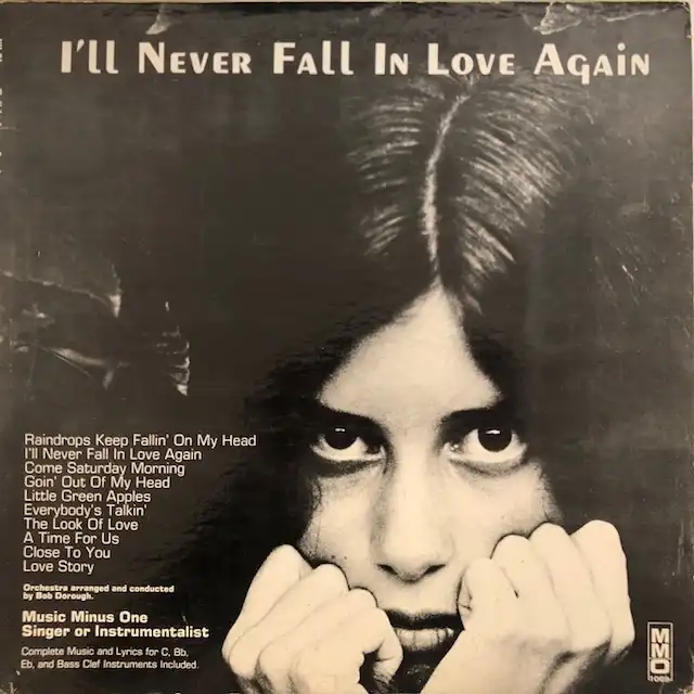 BOB DOROUGH / I'LL NEVER FALL IN LOVE AGAINのアナログレコードジャケット (準備中)