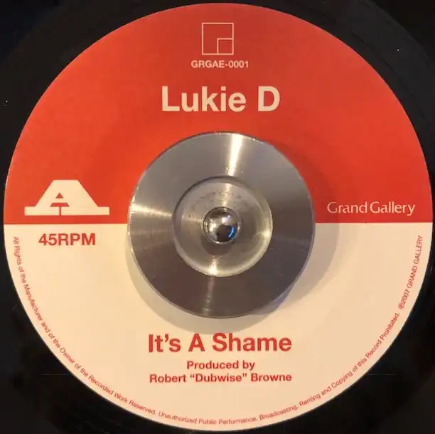 LUKIE D ／ PAM HALL / IT'S A SHAME ／ I BELIEVE IN MIRACLES