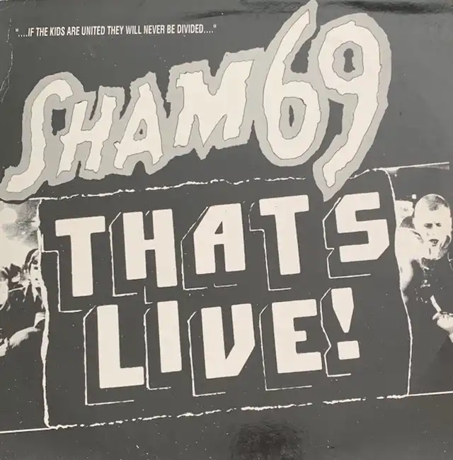 SHAM69 / THAT'S LIVE!