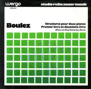 BOULEZ ALFONS UND ALOYS KONTARSKY / STRUCTURES POUR DEUX PIANOS