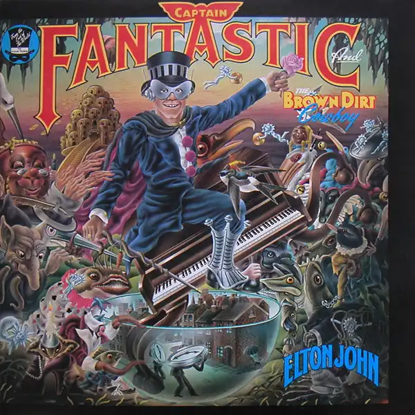 ELTON JOHN ‎/ CAPTAIN FANTASTIC AND BROWN DIRT COW