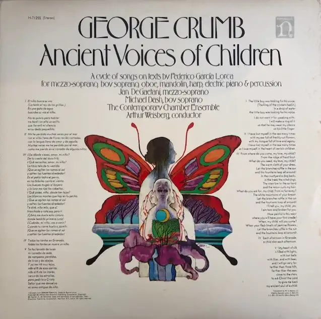 GEORGE CRUMB / ANCIENT VOICES OF CHILDRENΥʥ쥳ɥ㥱å ()