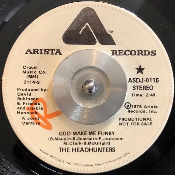 HEADHUNTERS / GOD MAKE ME FUNKYΥʥ쥳ɥ㥱å ()