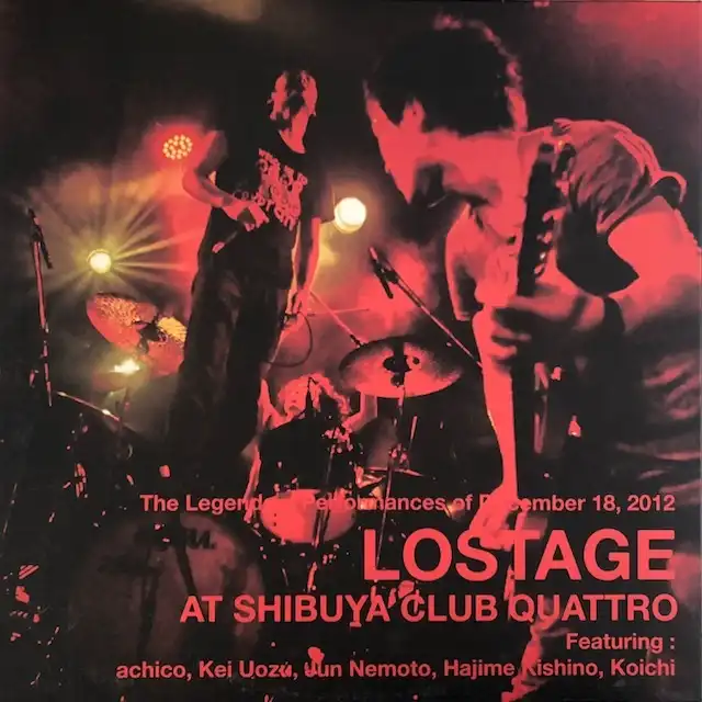 LOSTAGE / AT SHIBUYA CLUB QUATTRO [4LP - ]：JAPANESE：アナログ 