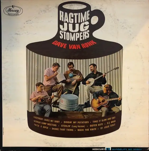 DAVE VAN RONK / RAGTIME JUG STOMPERSのアナログレコードジャケット (準備中)
