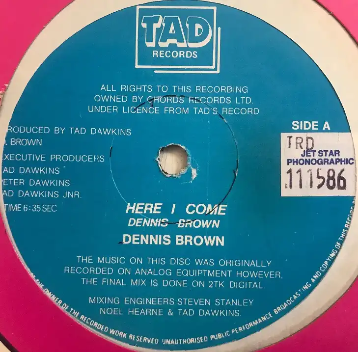 DENNIS BROWN / HERE I COME