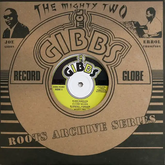 SILFORD WALKER ‎/ BURN BABYLON ／ JAH GOLDEN PEN