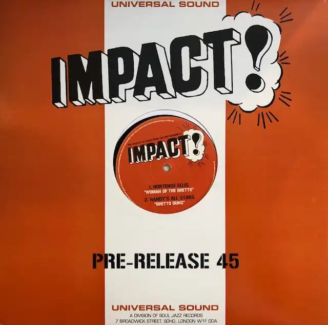 VARIOUS (HORTENSE ELLISRANDY'S ALL STARSLLOYD PARKSSKIN, FLESH & BONES) / IMPACT ! PRE-RELEASE 45