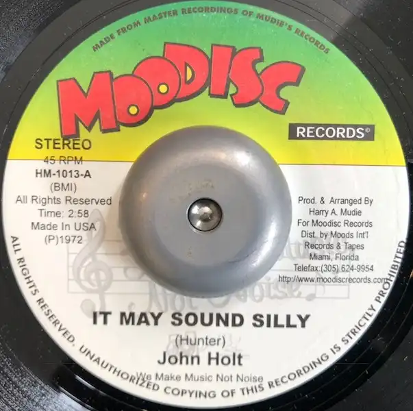 JOHN HOLT ‎/ IT MAY SOUND SILLY