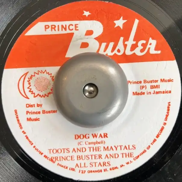 TOOTS AND THE MAYTALS & PRINCE BUSTER AND THE ALL STARS ‎/ DOG WAR  LITTLE FLEA