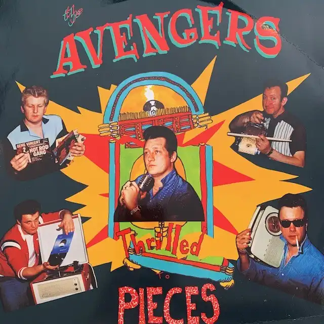 AVENGERS / THRILLED TO PIECESのアナログレコードジャケット (準備中)