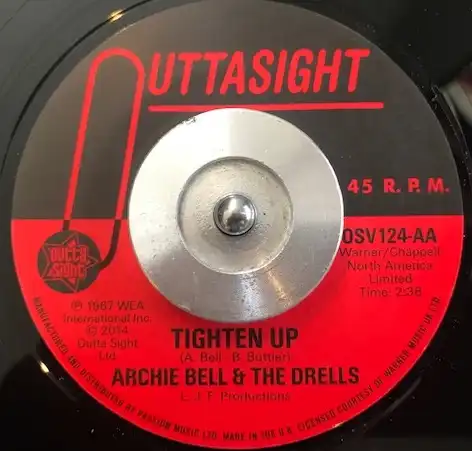 ARCHIE BELL & THE DRELLS / HERE I GO AGAIN  TIGHTEN UP