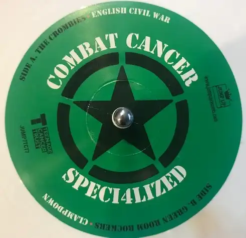 CROMBIES  GREEN ROOM ROCKERS ‎/ CLASH GOES JAMAICAN COMBAT CANCER