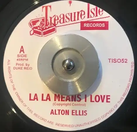 ALTON ELLIS / LA LA MEANS I LOVE