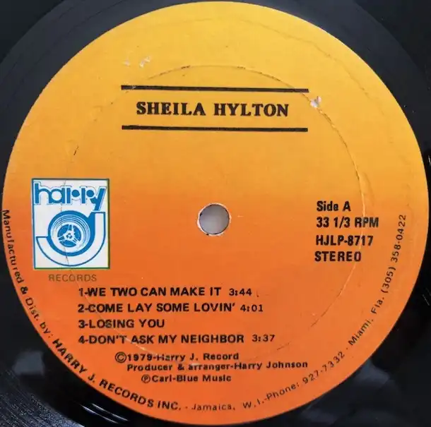 SHEILA HYLTON ‎/ SAMEΥʥ쥳ɥ㥱å ()