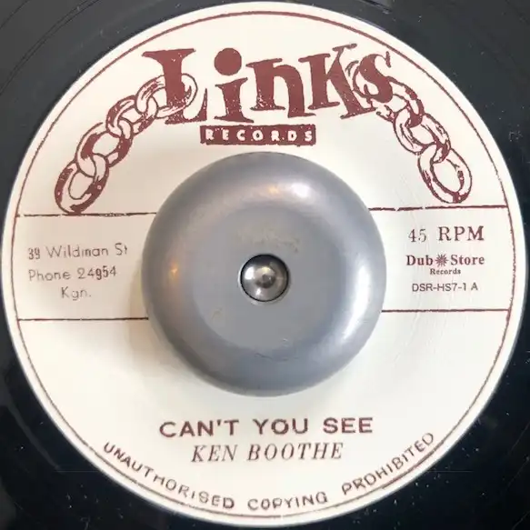 KEN BOOTHE ‎/ CANT YOU SEE  I REMEMBER SOMEONE