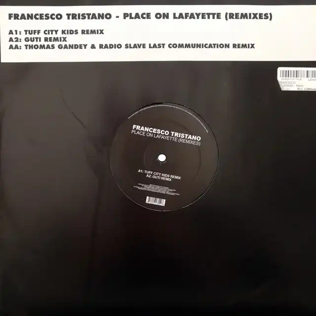 FRANCESCO TRISTANO ‎/ PIANO HATS & STABS EP