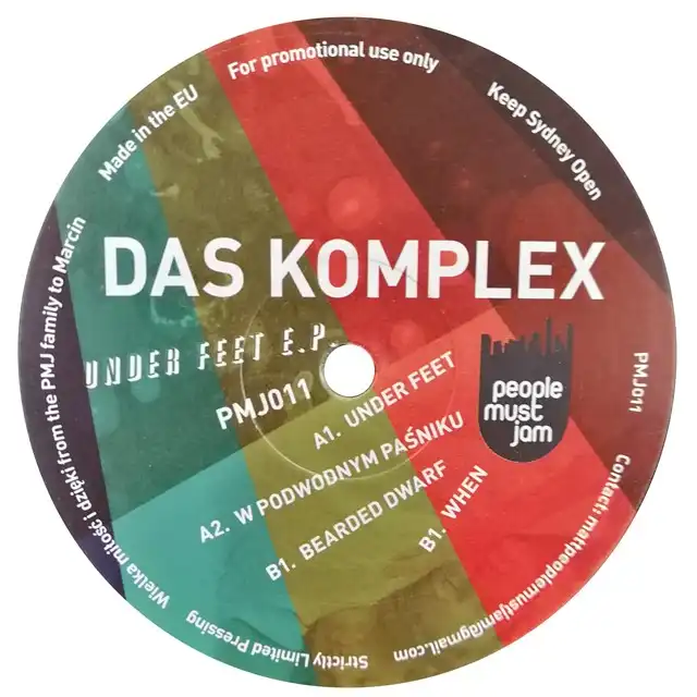 DAS KOMPLEX ‎/ UNDER FEET EP
