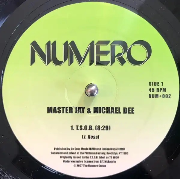 MASTER JAY & MICHAEL DEE / T.S.O.B.Υʥ쥳ɥ㥱å ()