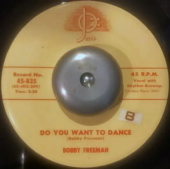 BOBBY FREEMAN ‎/ DO YOU WANT TO DANCEのアナログレコードジャケット (準備中)