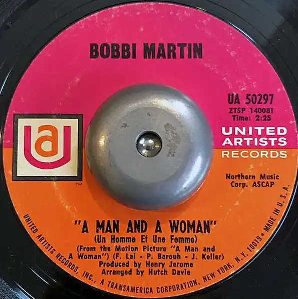 BOBBI MARTIN / A MAN AND A WOMANBEFORE YOU