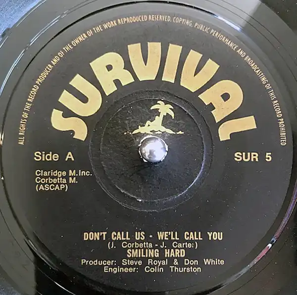 SMILING HARD / DON'T CALL US - WE'LL CALL YOU／FIRE TO THE GALLEON