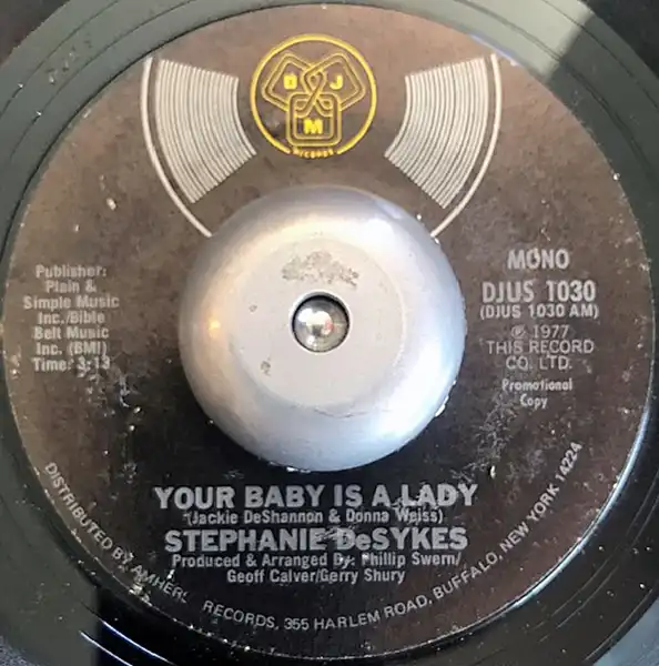 STEPHANIE DESYKES / YOUR BABY IS A LADY