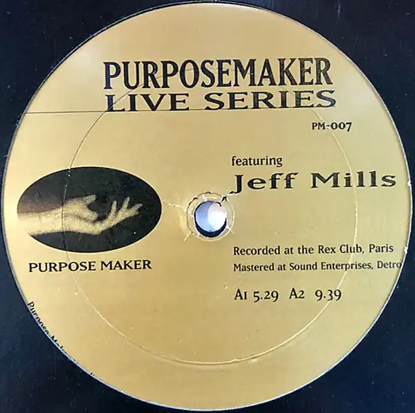 JEFF MILLS / PURPOSE MAKER LIVE SERIESΥʥ쥳ɥ㥱å ()