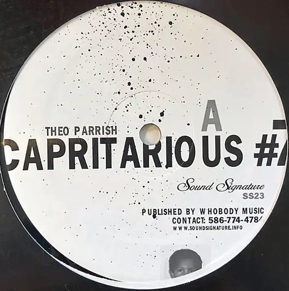 THEO PARRISH / CAPRITARIOUS #7