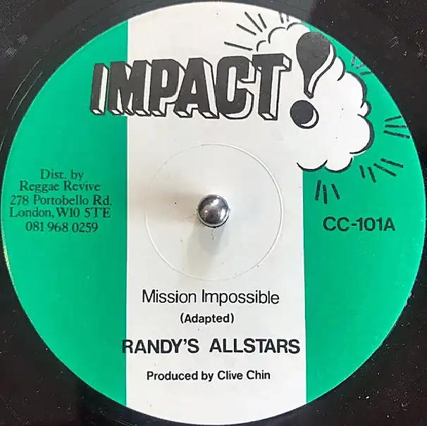 RANDY'S ALLSTARS／TONY BREVETT ‎/ MISSION IMPOSSIBLE／DON'T GET WEARY