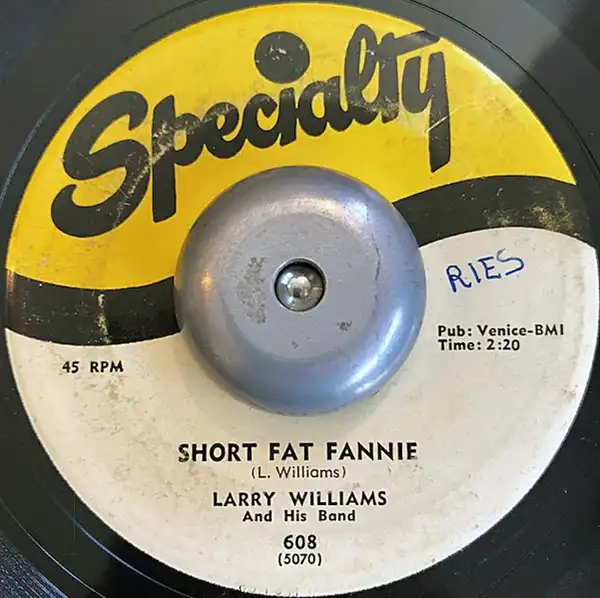 LARRY WILLIAMS / SHORT FAT FANNIEHIGH SCHOOL DANCE