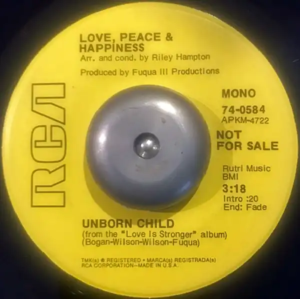 LOVE, PEACE & HAPPINESS ‎/ UNBORN CHILD  STRIP ME NAKED