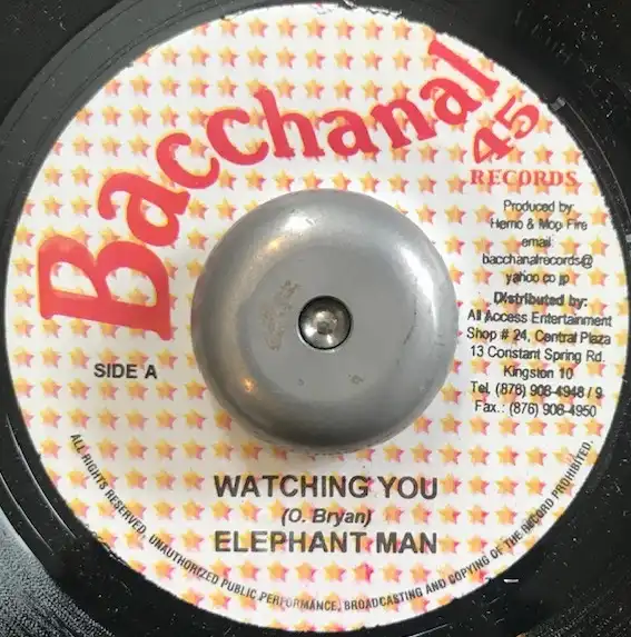 ELEPHANT MAN / WATCHING YOUΥʥ쥳ɥ㥱å ()