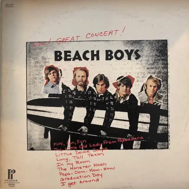 BEACH BOYS / WOW! GREAT CONCERT!Υʥ쥳ɥ㥱å ()