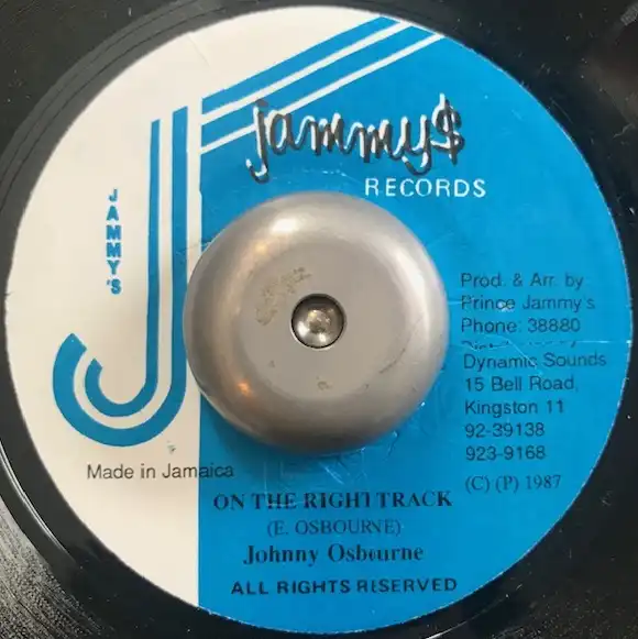 JOHNNY OSBOURNE / ON THE RIGHT TRACK