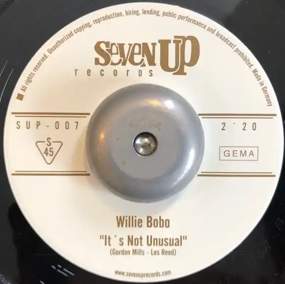 WILLIE BOBO / ITS NOT UNUSUAL
