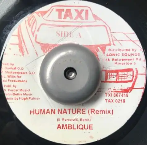 AMBLIQUE ‎/ HUMAN NATURE (REMIX)